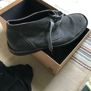 John Varvatos Size 9 1/2 Gray Hipster Chukka